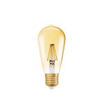 Ledvance Vintage 1906 LED E27 Birne Klar 6.5W 725lm - 824 Extra Warmweiß | Dimmbar - Ersatz für 55W
