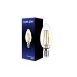 Noxion Lucent LED E14 Kerze Fadenlampe Klar 2.5W 250lm - 827 Extra Warmweiß | Dimmbar - Ersatz für 25W