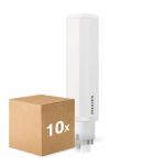 Mehrfachpackung 10x Philips CorePro PL-C LED 9.5W 1100lm - 840 Kaltweiß | Ersatz Für 26W