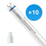Mehrfachpackung 10x Philips LED Tube T8 MASTER (EM Mains) High Output 12.5W 2100lm - 840 Kaltweiß | 120cm - Ersatz für 36W