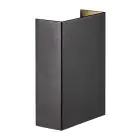 Nordlux Fold 10 Wandleuchte Aluminium Schwarz Up & Down 5.4W 225lm - 830 Warmweiß