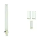 Mehrfachpackung 10x Philips MASTER PL-S 11W - 840 Kaltweiß | 2 Pin