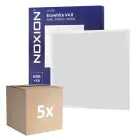 Mehrfachpackung 5x Noxion LED Panel Ecowhite V4.0 28W 3400lm - 840 Kaltweiß | 60x60cm - UGR 